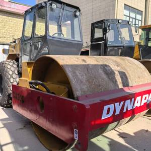 Rouleau compresseur monocylindre Dynapac CA30D d'occasion, compacteur de construction routière Dynapac CA25D CA30D CA301D d'occasion, d'origine Suède, 12 tonnes - Product Image 5