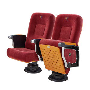 Prix des sièges d'salle de classe pour étudiants, meilleure taille normale, mobile, église, cinéma Public, théâtre, chaise avec tablette - Product Image 2