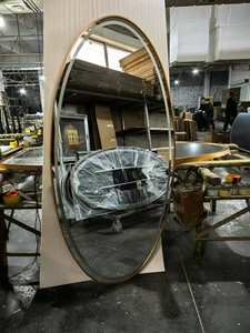 Miroirs de salon de coiffure décoratifs de luxe à succès en 2026, <span class=keywords><strong>miroir</strong></span> de salon de beauté avec éclairage LED - Product Image 2