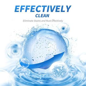 Tabletas de espuma para limpiador de inodoro de etiqueta privada de embalaje personalizado de gran oferta - Product Image 3