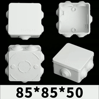 Boîte de jonction électrique étanche basse tension, petite boîte de jonction en plastique pour alimentation et boîte en plastique pour caméra CCTV