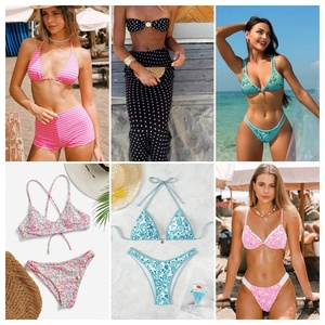 Bikini Sexy da donna estivi a due pezzi costumi da bagno da spiaggia pantaloncini da surf da vacanza costume da bagno da bagno che vendono bene da donna - Product Image 5