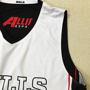 Pantalones cortos de baloncesto para hombre de tela duradera, UNIFORMES DE EQUIPO personalizados, camiseta de baloncesto reversible con precios al por mayor - Product Image 4