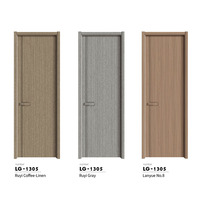 Porte d'entrée en bois, design moderne, porte en bois massif pour maison, villa
