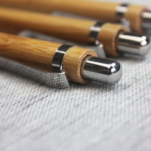 Bolígrafo Ecológico de Bambú Reciclable con Grabado Personalizado, Impresión de Logotipo Personalizado, Promoción - Product Image 4
