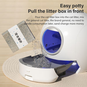 Nouveau design amélioré 2ème génération <span class=keywords><strong>Elspet</strong></span> litière pour chat bac à sable automatique auto-nettoyant chat toilette intelligente - Product Image 3