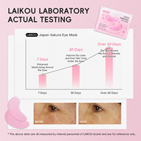 Masque pour les yeux Sakura en une seule pièce 6g / reconstitue l'hydratation, prend soin de la peau autour des yeux et la hydrate