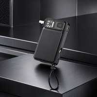 Batterie externe avec prise murale pliable et câbles intégrés 10000mAh 20000mAh USB C PD QC 22.5W Charge rapide Chargeur de téléphone portable portable