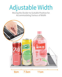 Лидер продаж, автоматическая стойка для супермаркета, дисплей, охладитель напитков, Гравитационный ролик для подачи, полка с разделителем - Product Image 4