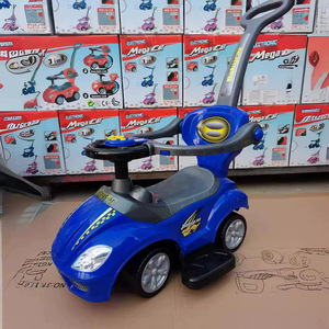 Auto Giocattolo Cavalcabile per Bambini da <span class=keywords><strong>2</strong></span> a 4 Anni 2024, Passeggino in Plastica a Spinta con Maniglia per Bambini Più Grandi - Product Image 4