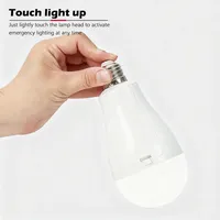 Nouvelle ampoule LED AC sans scintillement, portable, 20W, lumière d'urgence nocturne, pour la maison