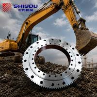 Roulement d'anneau oscillant SHIYOU MS110-2 MS120-2 MS110-8 pour excavatrice Mitsubishi XG806 XG820, unité de rotation de la tourelle