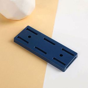 <b>Plastic</b> 5-Layer Punch-Free Adhesive Modern Multifunction Non-Folding Socket Holder Wall Mounting Bracket Stand Custom Logo - Product Image 2