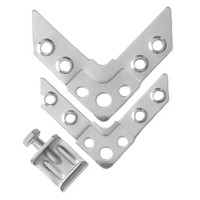 Accessoires de conduits de CVC en acier galvanisé TDC de 30mm Conduit d'angle à bride pour applications scolaires de sous-sol d'hôpital de gymnase