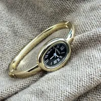 Montre bracelet de marque célèbre, bracelet en acier inoxydable, montre dorée, cadran tendance, cadeau pour femme, montres-bracelets pour filles, Relojes Para Mujer