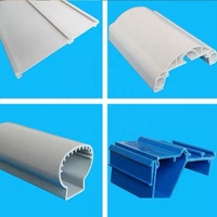 Perfil en U de PVC UPVC, Perfil de Plástico en Forma de U para Puertas, Diseño Moderno, Duradero y Ecológico