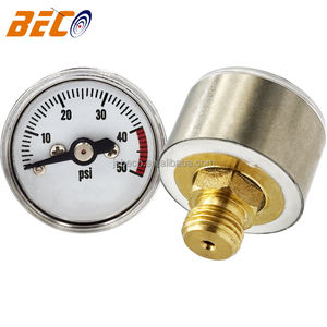 <span class=keywords><strong>Mini</strong></span> Baixa Paintball Cerveja Co2 Válvula Reguladora 1/8NPT Rosca 50psi <span class=keywords><strong>Mini</strong></span> Medidor De Pressão De Gás De Ar - Product Image 5