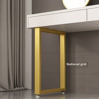 Support de table de style industriel, pieds de support métalliques, pieds de conversion de bureau, pieds de bureau personnalisés, étagère en fer pour bureau ou établi