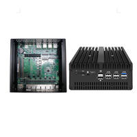 H15 ODM OEM MINI Host Fanless Intel Ultra 7 Ultra 9 16 Cores 6 Lan 2 SFP+ Ethernet Firewall Soft Router Linux Server MINI PC