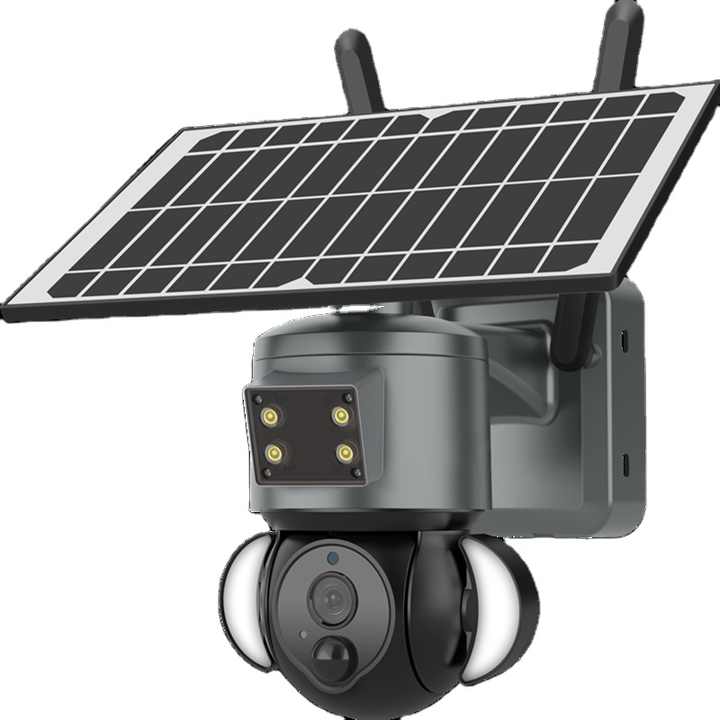 Security Camera INQMEGA 6MP Solar-Powered With 20X Optical Zoom