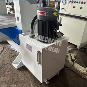 Presse hydraulique d'atelier compacte HanCreate série YM 63 tonnes, type portique en H, avec composant essentiel de pompe - Product Image 5