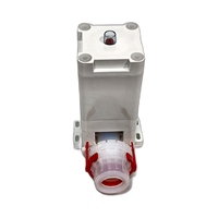 Vanne à diaphragme pneumatique 1-1/4'' résistante à la corrosion pour l'automatisation des semi-conducteurs, le contrôle des fluides, les applications haute température et humidité