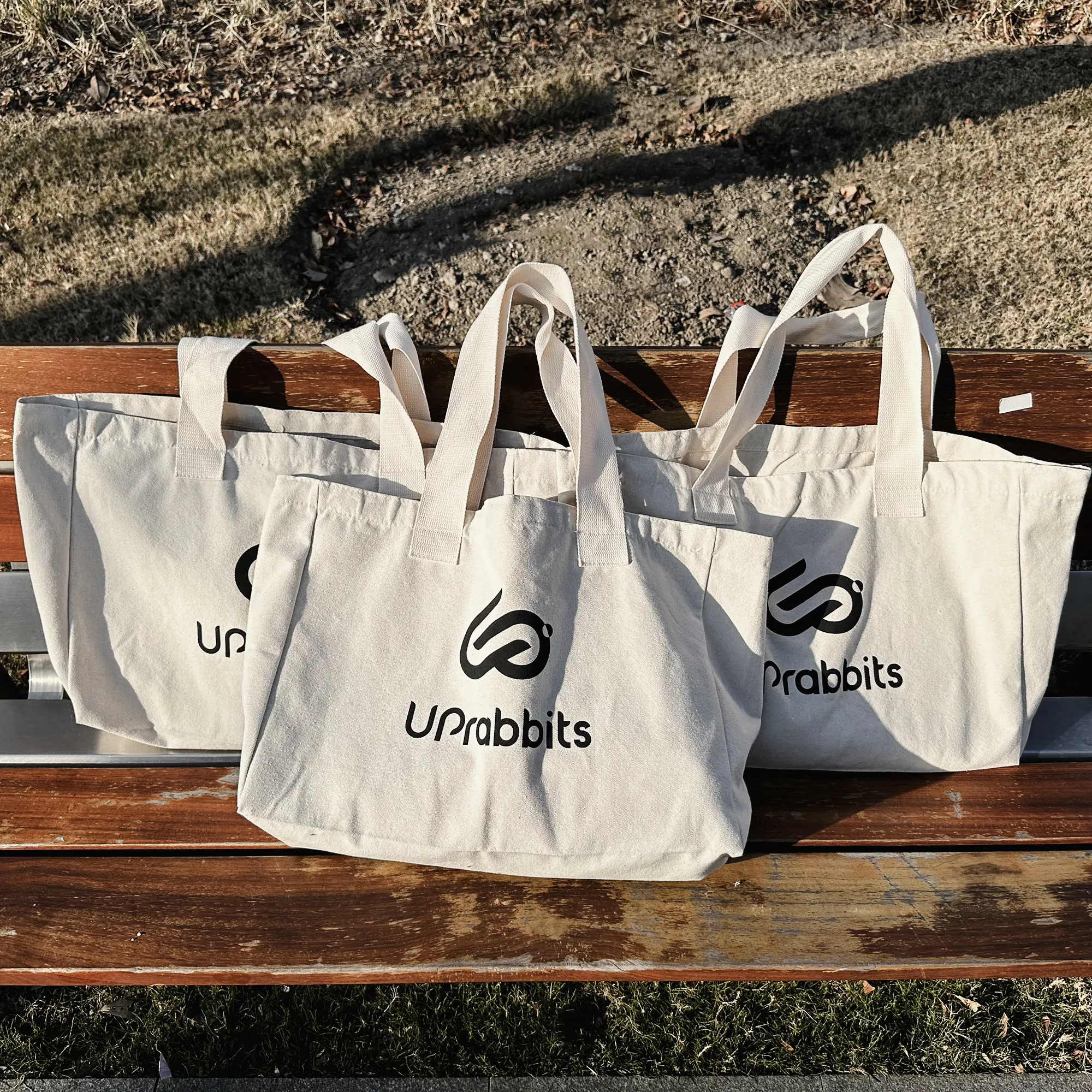 Promozione Eco Friendly Plain cotone bianco Tote Bag riutilizzabile in tela bianca Shopping Bag con Logo personalizzato