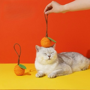 Wholesale Funny Hangable Sisal <b>Ball</b> Set Colorful <b>Ball</b> Cat Toy Bite-resistant Cat Sounds Teasing Cats Hanging <b>Ball</b> Toy - Product Image 4