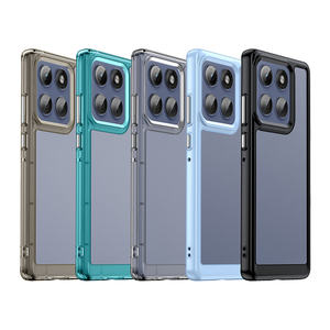 <span class=keywords><strong>Singstar</strong></span> fábrica 2,0mm de espesor acrílico Tpu híbrido fundas de teléfono móvil para Motorola Edge 60 Pro cubierta dura transparente - Product Image 6