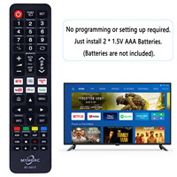 Télécommande universelle de remplacement pour téléviseurs Samsung/TCL/LG/Hisense/Vizio/Sony/XiaoMi et autres téléviseurs intelligents