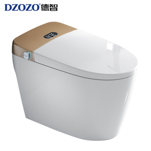 WC intelligent monobloc de luxe avec télécommande, siège chauffant, drainage en P/S, design à poser au sol - Product Image 3