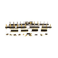 Prix usine 8 connecteur magnétique Pogo Pin chaud circulaire 6 mâle femelle Usb Oem cuivre connecté PCB 3 broches