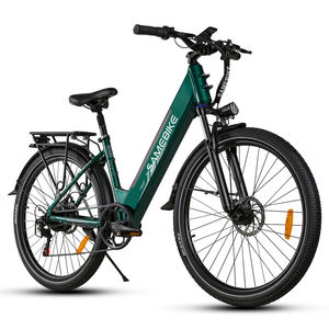 Haute qualité 27.5 pouces 36V/15Ah vélo de ville électrique pour dames vers le bas Tube batterie frein à disque 7 vitesses cadre en alliage d'aluminium - Product Image 2