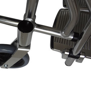 בסיסי מטופל ארבעת משותק טיפול ביתי כסא גלגלים סיעודי הובלה כיסא גלגלים ידני מתקפל - Product Image 6