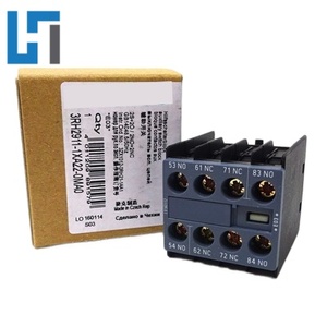 สวิตช์เสริมแบบใหม่ของแท้ 2NO+2NC 3RH2911-1XA22-0MA0 ตัวควบคุมโปรแกรม PLC 3RH29111XA220MA0 มีสินค้าในสต็อก - Product Image 1