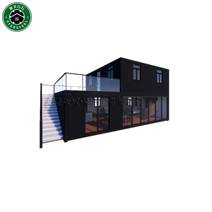 Conteneur de luxe LCL 20 pieds, maison mobile démontable, mini-maison, dortoir, bureau préfabriqué portable - Product Image 1