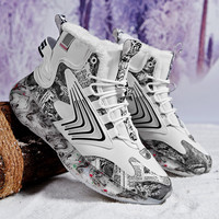 Chaussures de sport de course à pied bon marché pour hommes Baskets à la mode décontractées à lacets pour hommes Chaussures tendance pour hommes