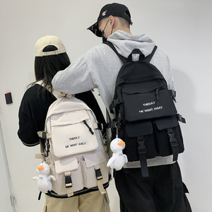 Student <b>Backpack</b> 18 In Multiple Pockets Unisex <b>School</b> Education Letter Pattern Summer 2023 - Product Image 1