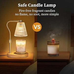 เครื่องอุ่นเทียน<span class=keywords><strong>หอม</strong></span>แบบหรูหรา รับผลิตตามแบบ OEM/ODM พร้อมระบบควบคุมอุณหภูมิ ปรับความสูงได้ หลอดไฟสองดวง - Product Image 6