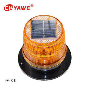 Feux clignotants magnétiques LED Feux de signalisation solaire Feux stroboscopiques Feux de détresse pour véhicules d'urgence - Product Image 3