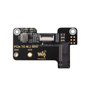 Carte adaptateur mini PCIe vers M.2 pour Raspberry Pi 5, carte d'extension pour disque SSD, protocole NVME - Product Image 4