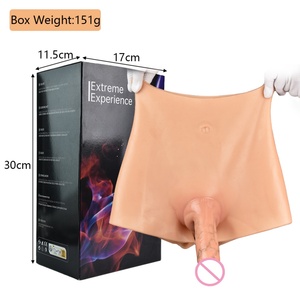SXXY Solid Strap-on <b>Dildo</b> Silicone Soft Elastic Sex <b>Dildo</b> Pants Realistic Penis Lesbian Big Penis Adult Sex Toys Wholesale - Product Image 6