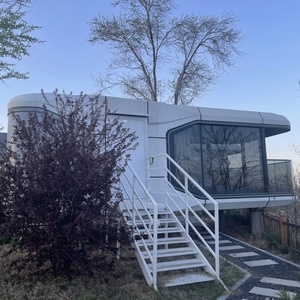 Casa Mobile Préfabriqué Modulaire Portable Extérieur Smart Space Capsule Hôtel <span class=keywords><strong>Mini</strong></span> Préfabriqué Living Mobile Cabin House - Product Image 5