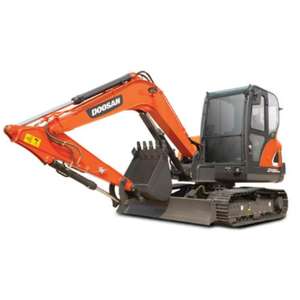 Excavatrice Doosan DX60 de haute qualité Capacité de 6 tonnes Performances stables Prix bas 60-7 Noyau de moteur Doosan Yanmar inclus - Product Image 1