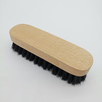 Brosse à tapis Master D71030-1 en crin de cheval naturel Brosse à détailler automobile pour le lavage intérieur et extérieur