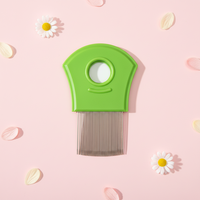 Peigne anti-nits et poux en acier inoxydable Terminator