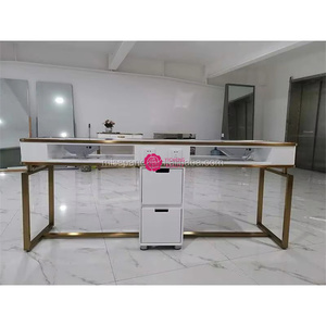 Yicheng Beauty Table de <span class=keywords><strong>manucure</strong></span> moderne bien conçue Tables de <span class=keywords><strong>manucure</strong></span> et de pédicure Table de <span class=keywords><strong>manucure</strong></span> blanche Fournisseur professionnel de la Chine - Product Image 5