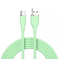 Kabel Data Pengisi Daya Dinding Warna Logo Kustom 1M 2M 3M USB Tipe C Kabel Pengisi Daya Cepat