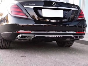 Kit de Carrocería para Mercedes-Benz Clase S W222 S63 <span class=keywords><strong>Maybach</strong></span> <span class=keywords><strong>S65</strong></span> Parachoques S450 Incluye Rejilla y Espejos Laterales - Modificación/Actualización - Product Image 5