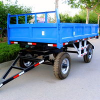 Remorque pour mini-excavatrice, outils agricoles, remorque de tracteur agricole, remorque agricole montée sur camion